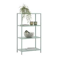 Regal Havanna Grün - Grün, MODERN, Holzwerkstoff/Metall (60/113/33cm) - Mömax