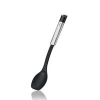 ŁYŻKA KUCHENNA 29213 - kolor stalowy/czarny, Basics, tworzywo sztuczne/metal (8,6/2,3/31,6cm) - Gefu