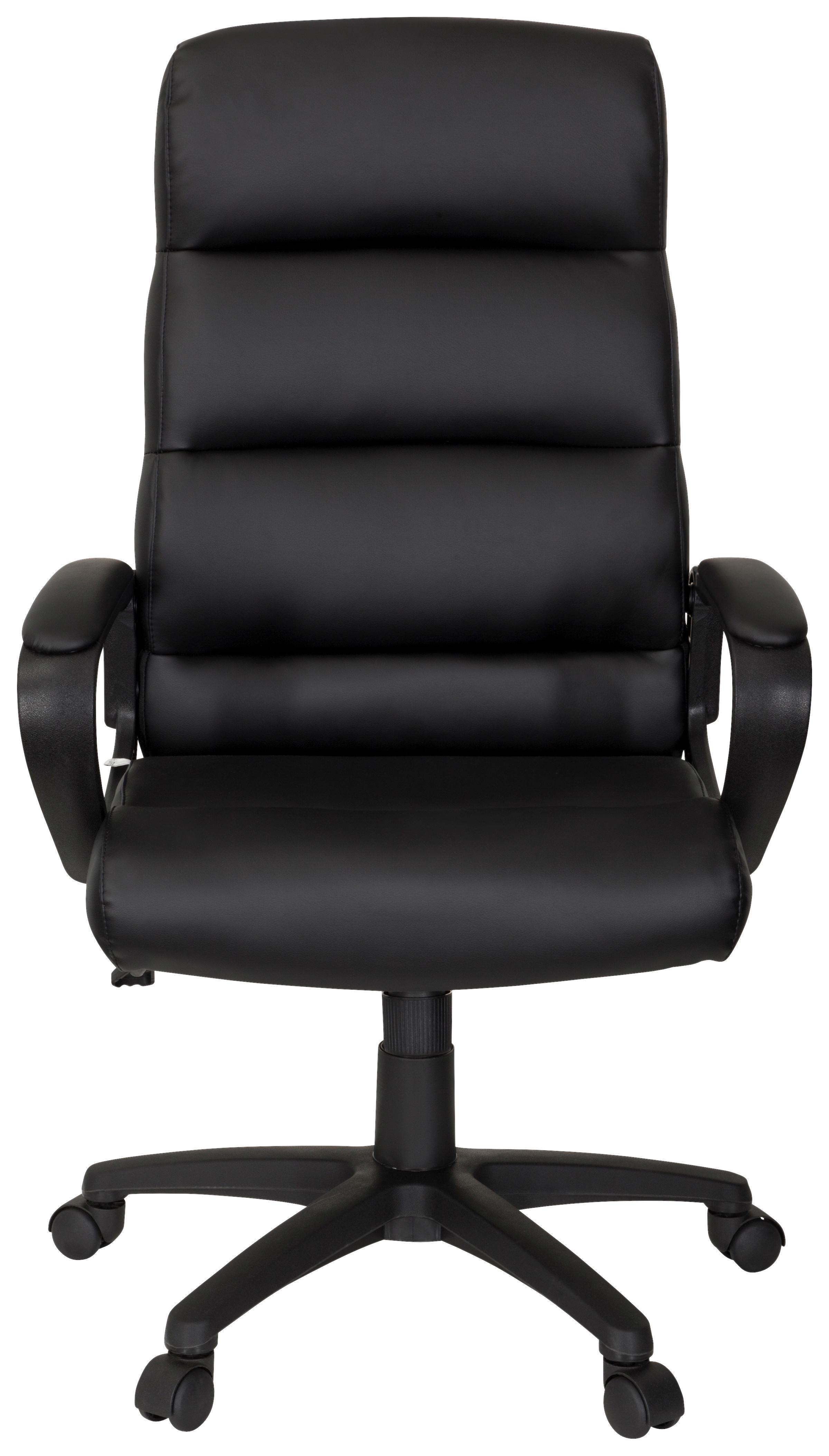 Pisarniški Stol Futura 100, Črna - črna, Moderno, umetna masa/tekstil (61/119/65cm) - MID.YOU