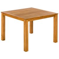 Gartentisch Paraiba Akazie Natur ca. 110x75x110cm - Akaziefarben, ROMANTIK / LANDHAUS, Holz (110/110/75cm) - Gardenson