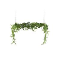 Kunstpflanze Hängepflanzen Grün - Grün, Design, Kunststoff (45cm)