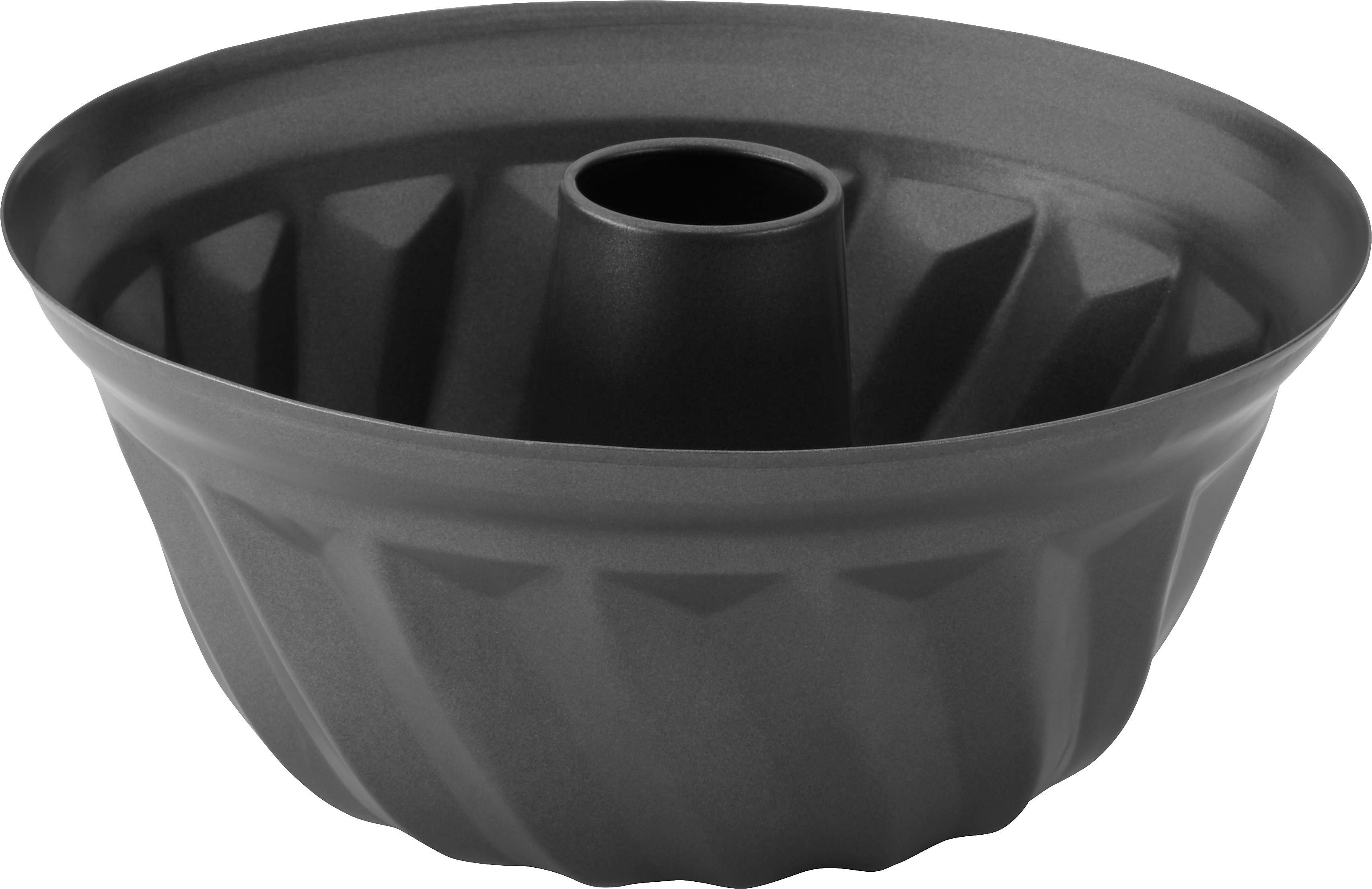 Gugelhupfform Lena Schwarz - Schwarz, Metall (24,5/10,5cm) - Mömax modern living