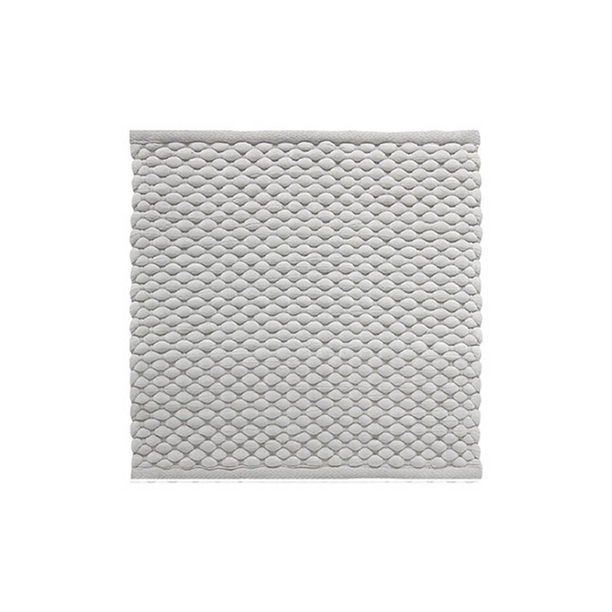 DYWANIK ŁAZIENKOWY MAKS - jasnoszary, Basics, tkanina (60/60cm) - Aquanova