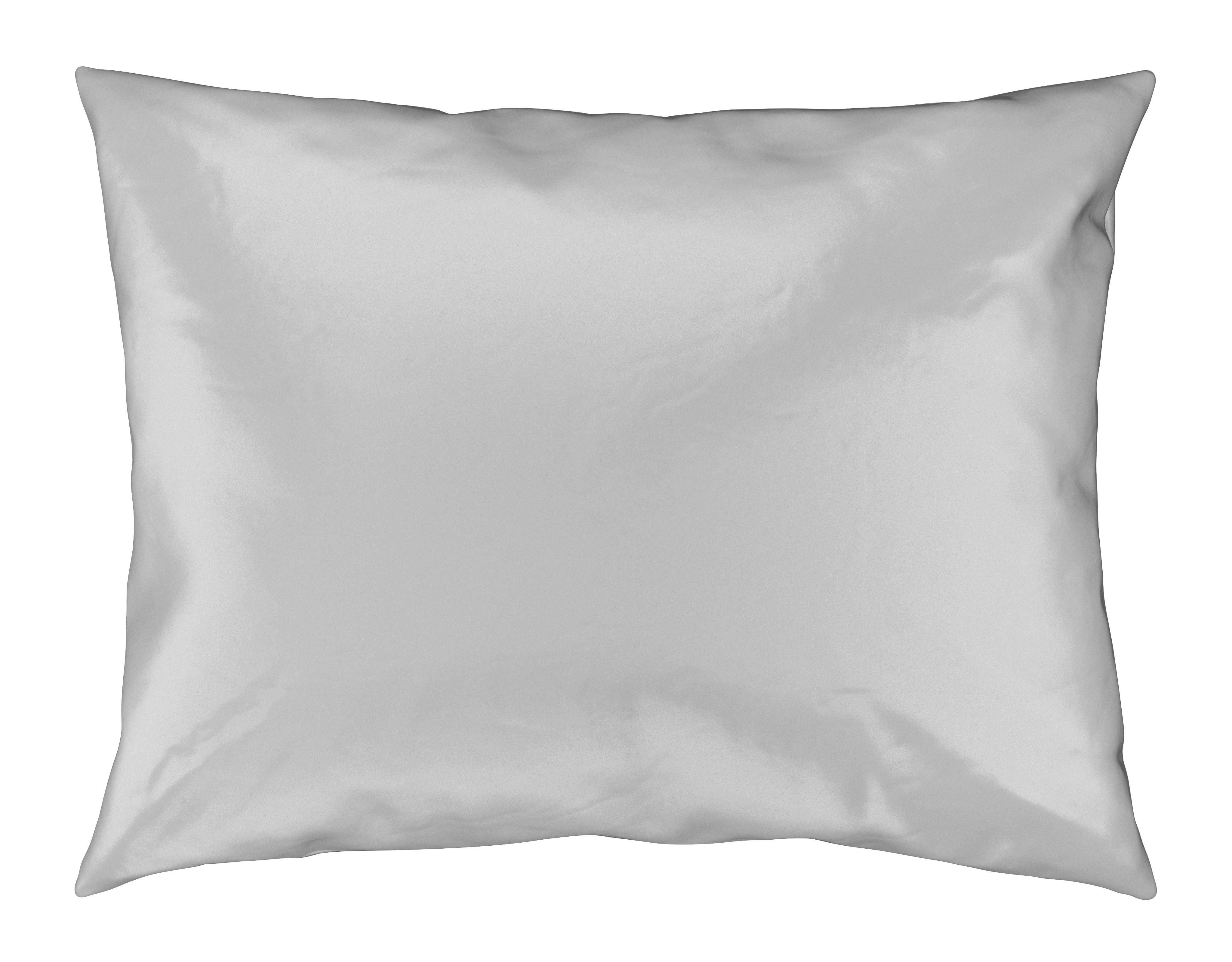 Kissenhülle Alex Uni in Platinfarben ca. 40x60cm - Platinfarben, MODERN, Textil (40/60cm) - Premium Living