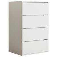 KOMMODE MALIRA XL - Weiss, Design, Holzwerkstoff (65/102/48cm) - MID.YOU