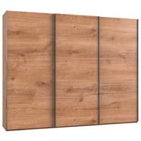 Ormar S Kliznim Vratima Level 36 A - boje hrasta/boje kroma, Moderno, drvni materijal (300/236/65cm) - Modern Living