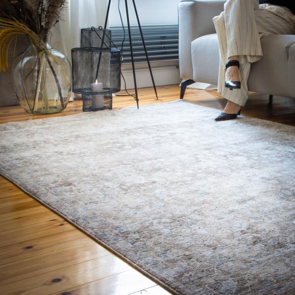 VINTAGE-TEPPICH MY EVEREST 432 - Cappuccino, Basics, Textil (60/110cm)