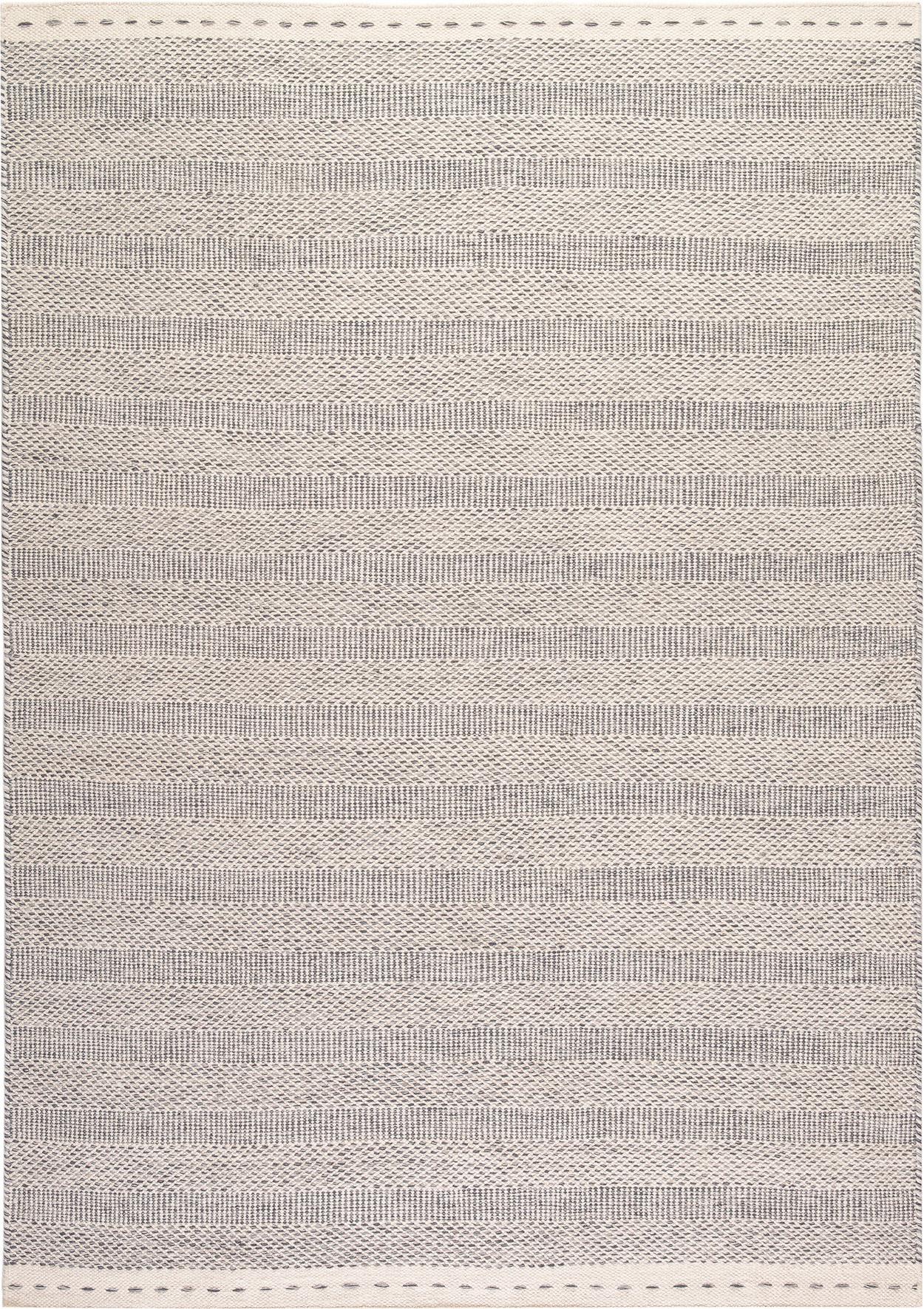 Covor cu țesătură plată My Jaipur, cca. 80x150cm - argintiu, Natur, textil (80/150cm)