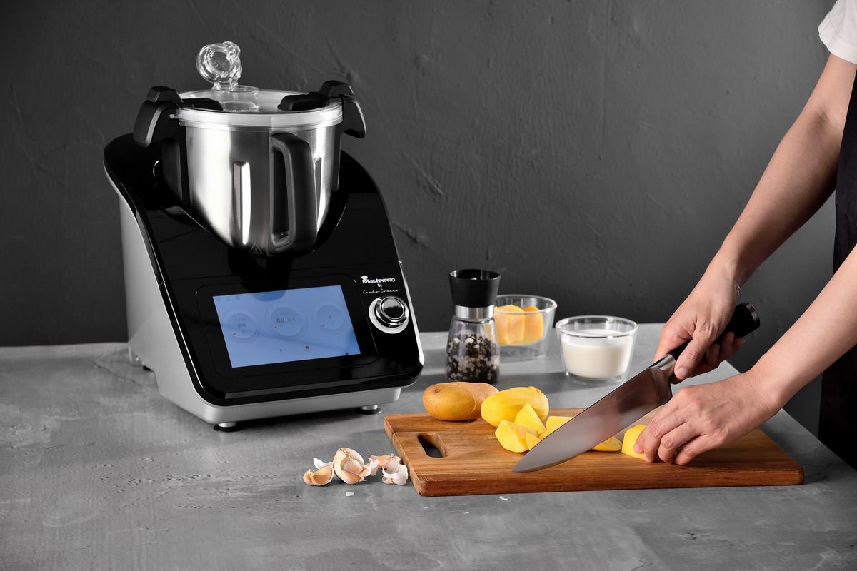 MULTICOOKER BGMP-9305 - kolor srebrny/czarny, Trend, metal (33.8/57/47.7cm)