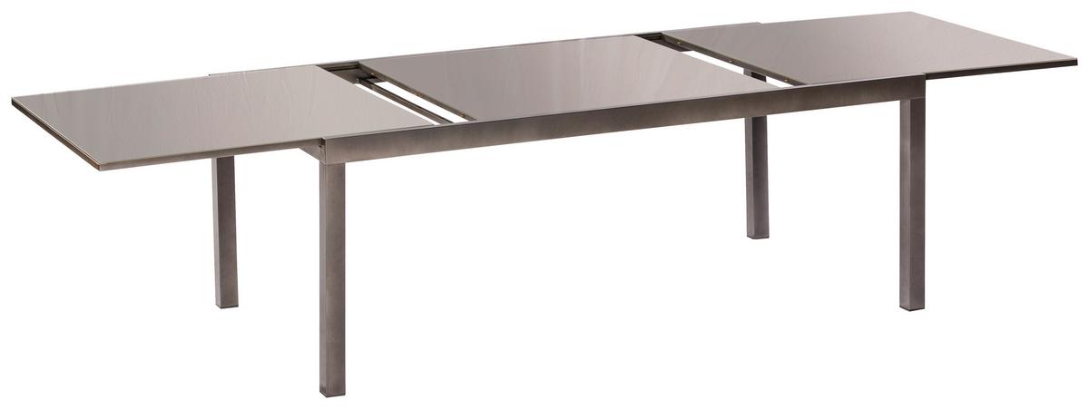 Vrtni Set Amalfi, 7-Delni, Aluminij - siva/barve grafita, Moderno, kovina/tekstil - Gardenson
