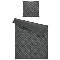 POŚCIEL DWUSTRONNA JOOP! CORNFLOWER GRADIANT - kolor grafitowy, Basics, tkanina (135/200cm) - Joop!