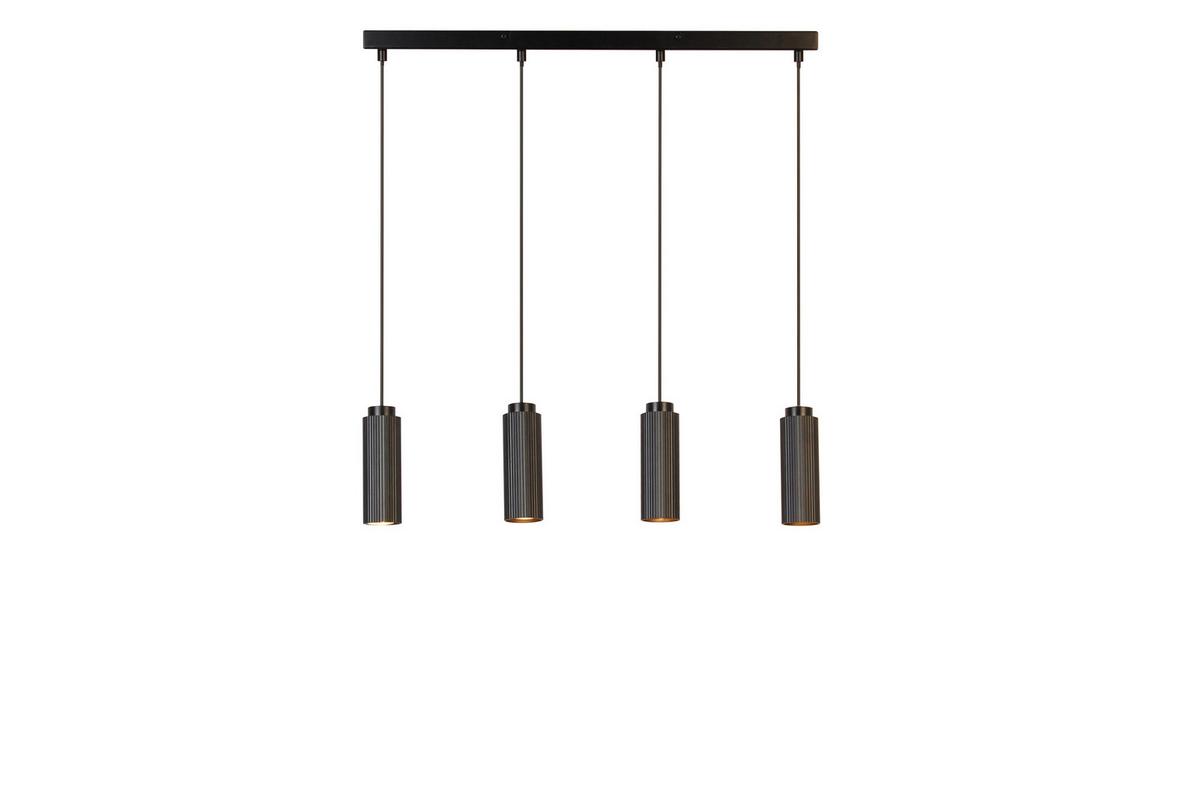LAMPA WISZĄCA MIAMI - czarny, Trend, metal (65/9/120cm) - Novel