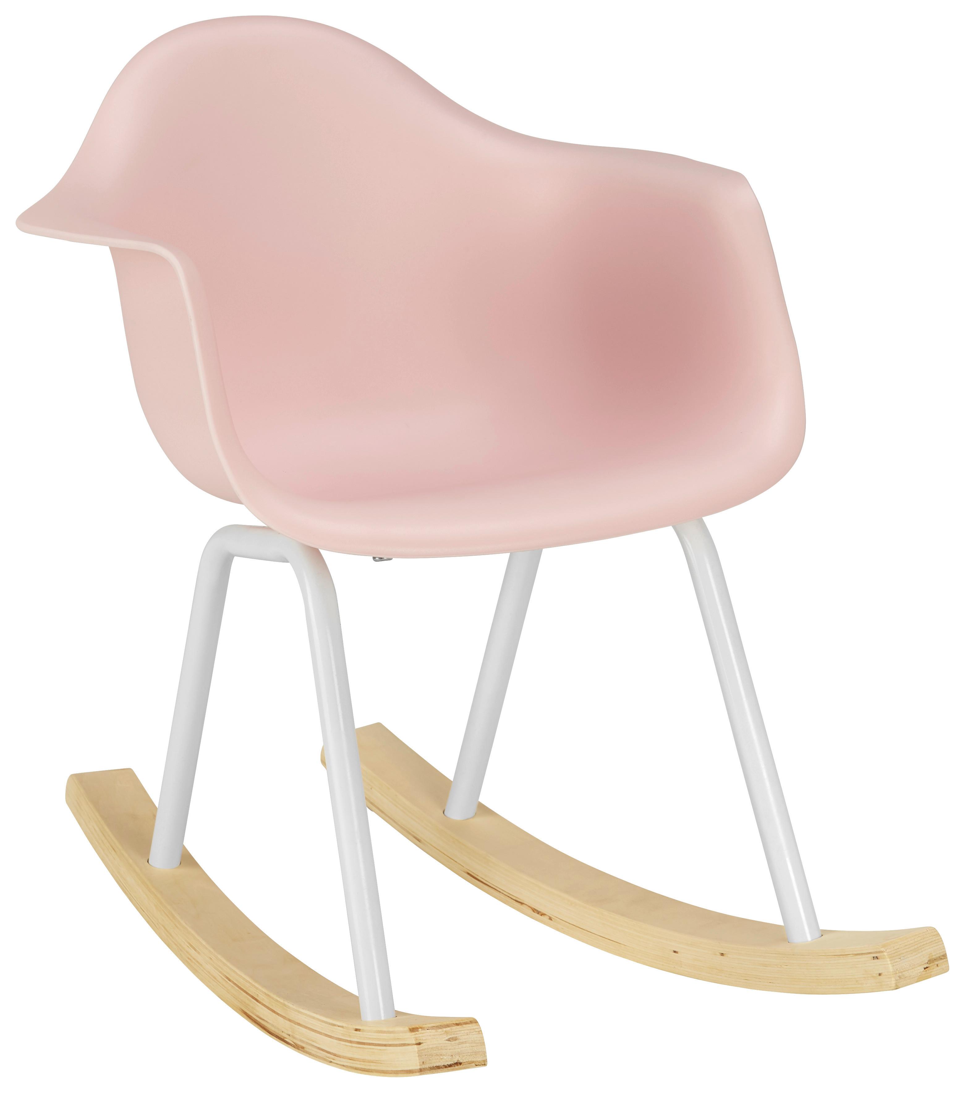 Kinderstuhl Bobby Rosa Kunststoff - Rosa, MODERN, Holz/Kunststoff (41,5/60/54cm) - Bessagi Kids