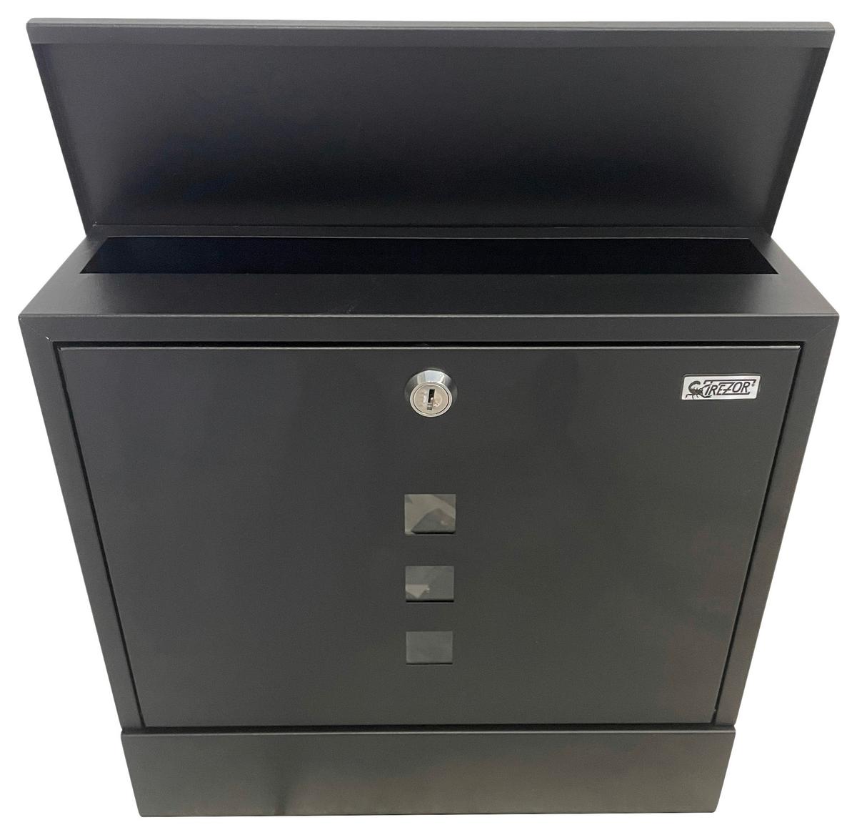 Postaláda Visib Fekete - Basics (34/35/11,5cm)