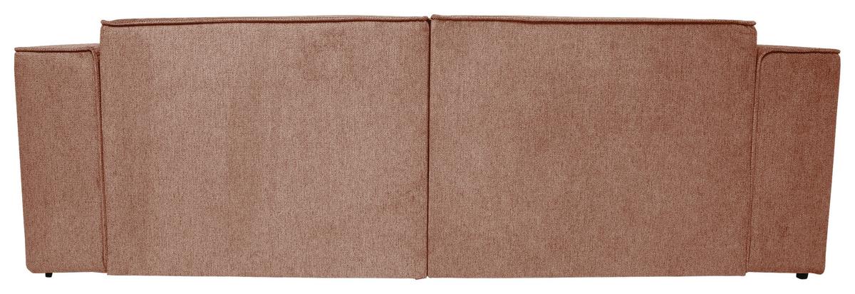 NAROŻNIK BARI - różowy/czarny, Design, tworzywo sztuczne/tkanina (161/234cm) - P & B