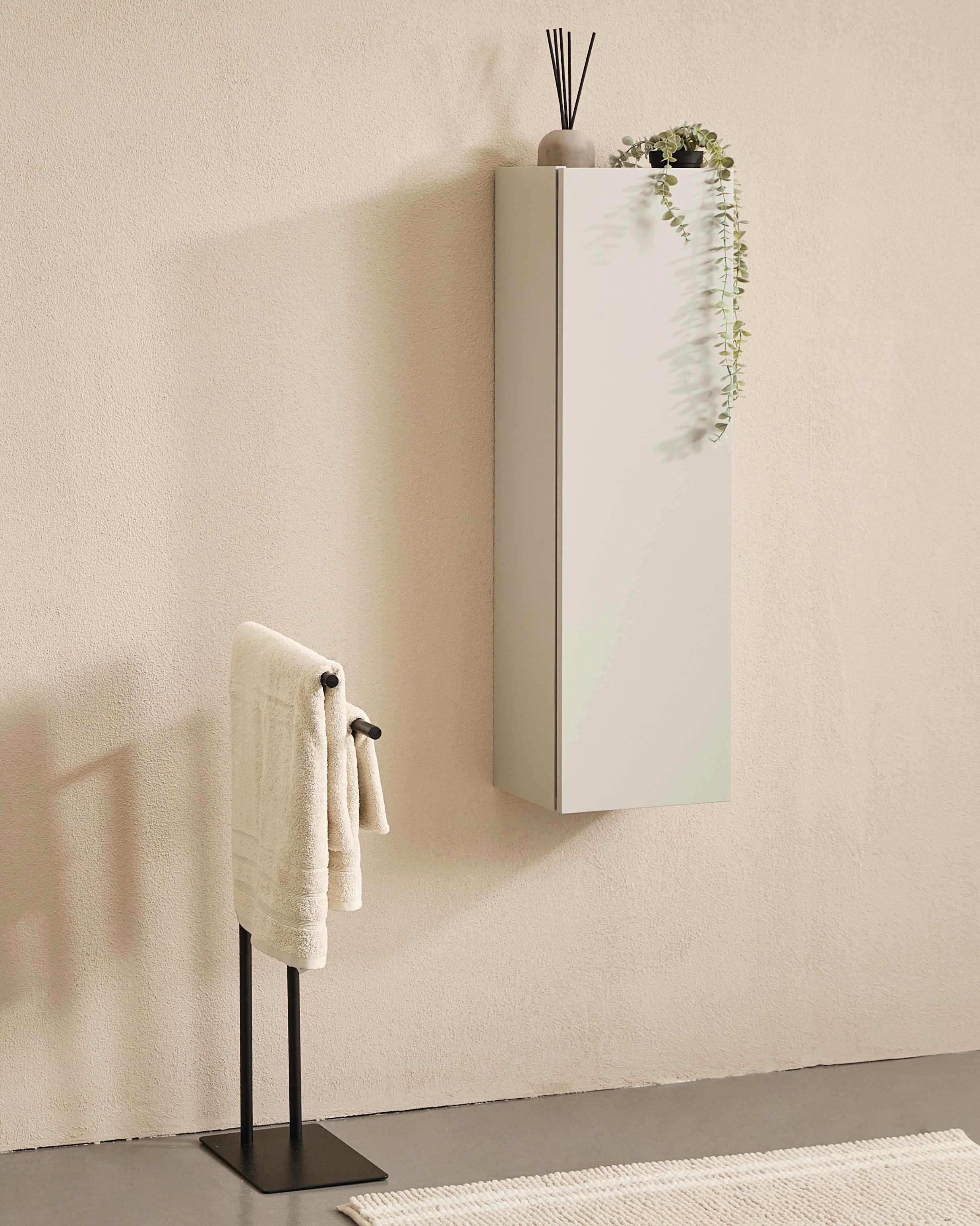 KOMODA WYSOKA COAST - kaszmir, Modern, materiał drewnopochodny (30/100/25cm) - MID.YOU