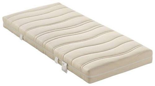 Latexmatratze Waldgrün ca.90x200 cm Weiß - Weiß, Basics, Textil (90/200cm) - Linea Natura