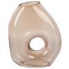 VAS LINA - ljusbrun, glas (18/22/7cm) - Mömax