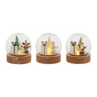 Led Dekorativna Svjetiljka Aryana - bijela/zelena, Konvencionalno, drvo/plastika (8/8.5cm) - Modern Living