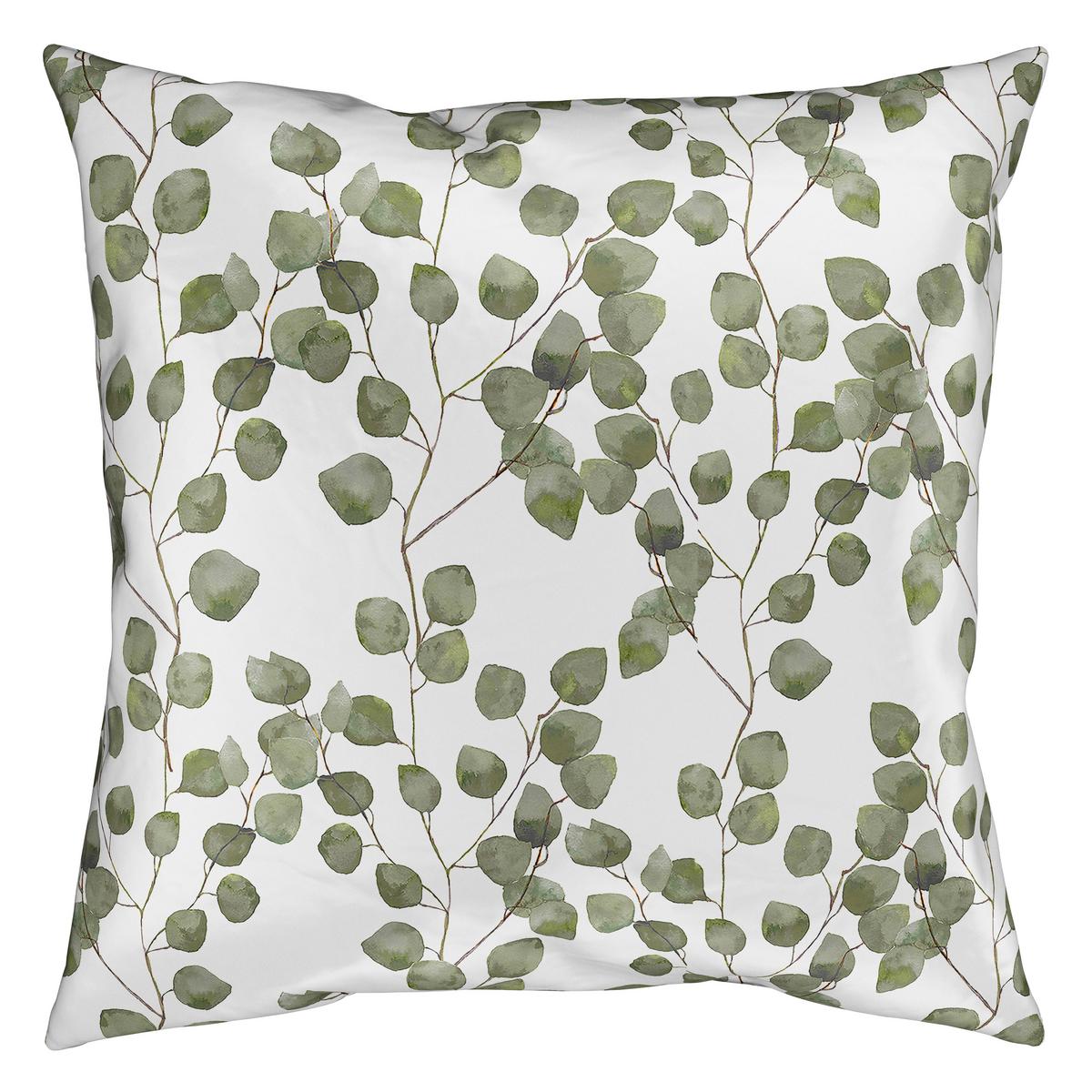 Bettwäsche Bio-Sophia Design Grün/Weiß ca. 135x200cm - Weiß/Grün, Natur, Textil (135/200cm) - ecoTree