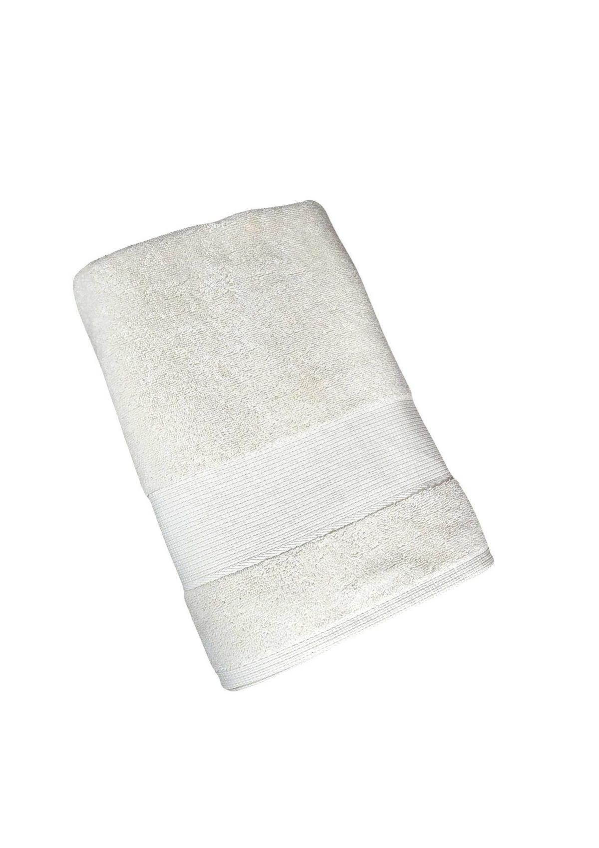 Prosop Ella,cca. 70x140cm - alb, Basics, textil (70/140cm)