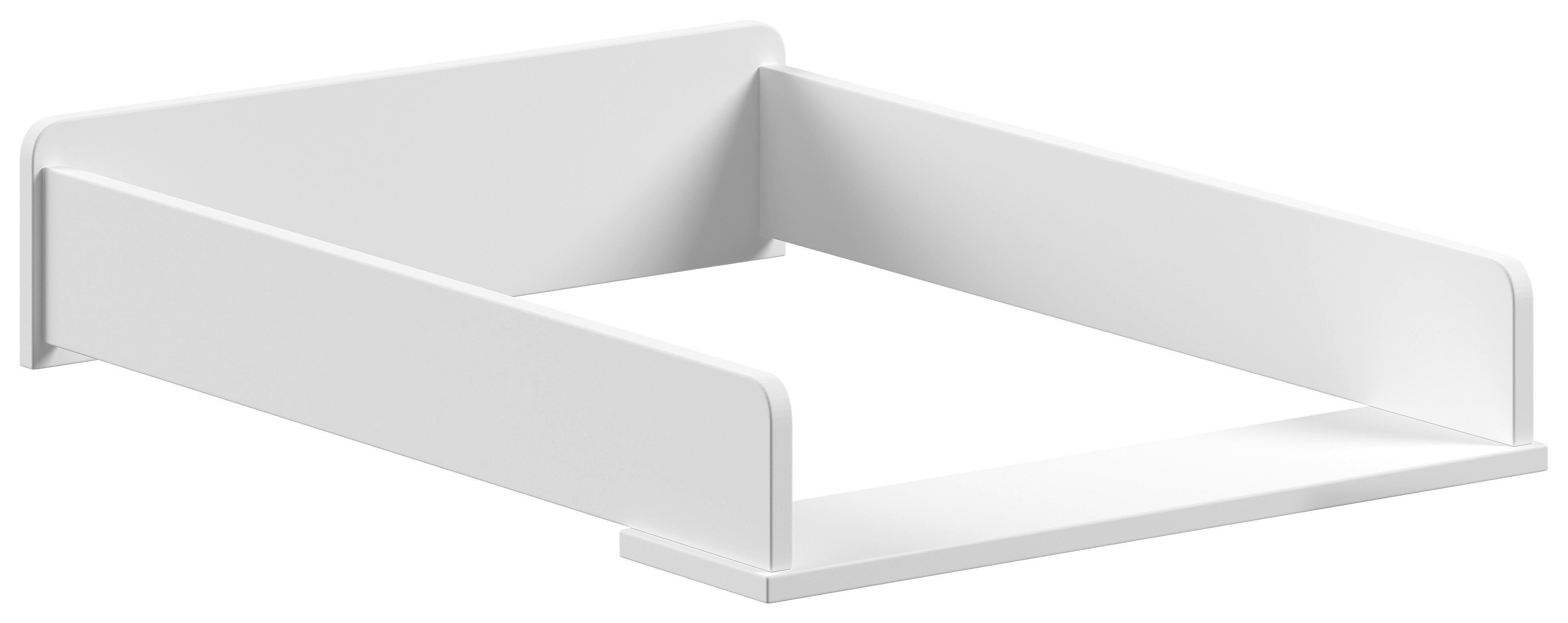 Wickelaufsatz Amori Weiß - Weiß, MODERN, Holz (53/14/72,6cm) - Vipack