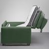 CANAPÉ-LIT AGNETA -BASED- - vert foncé/noir, MODERN, textile/bois (200/83/97cm) - Based
