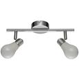 Deckenleuchte Bahar max. 3 Watt - Weiß, ROMANTIK / LANDHAUS, Kunststoff/Metall (29cm) - Modern Living Deckenleuchte Bahar max. 3 Watt - Weiß, ROMANTIK / LANDHAUS, Kunststoff/Metall (29cm) - Modern Living