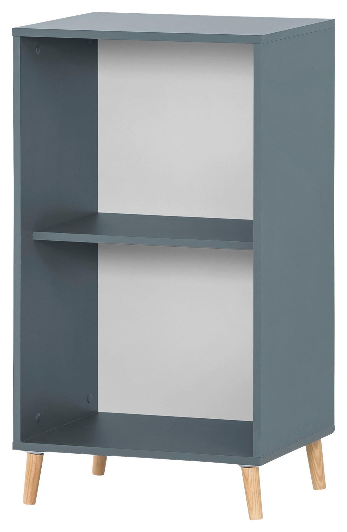 Aktenregal Serie 500 Blau ca. 50,95x92,6x41cm - Blau, MODERN, Holz/Holzwerkstoff (50,95/92,6/41cm) - MID.YOU