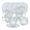 SET MED KOPPAR ROSEMARY - 12 PCS - klar, Klassisk, glas - Mömax