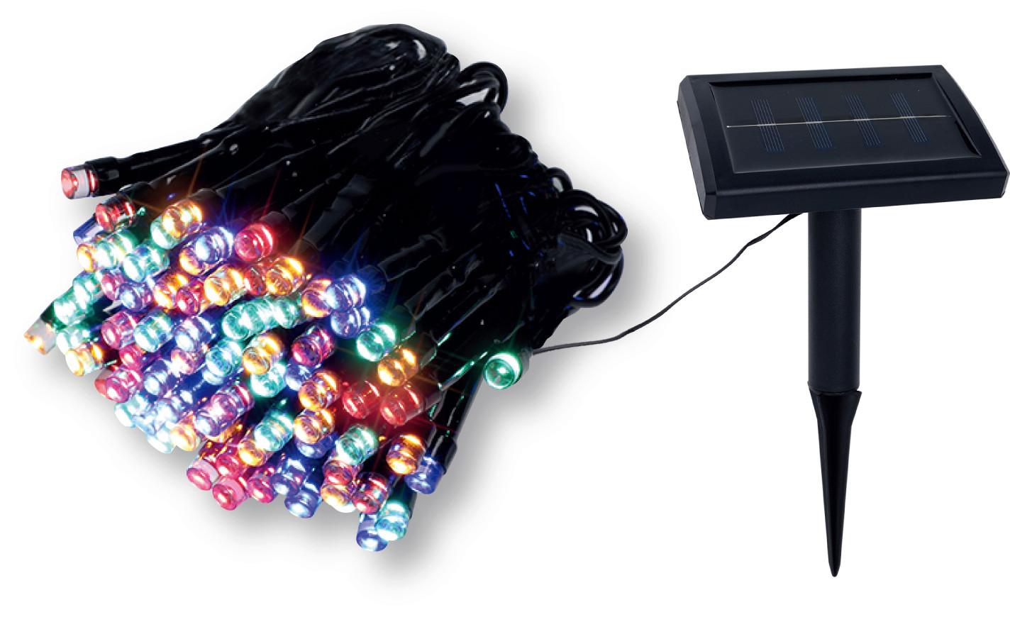 Solarleuchte Ketti1 Schwarz max. 0,06 Watt - Schwarz, KONVENTIONELL, Kunststoff (390cm) - Mömax