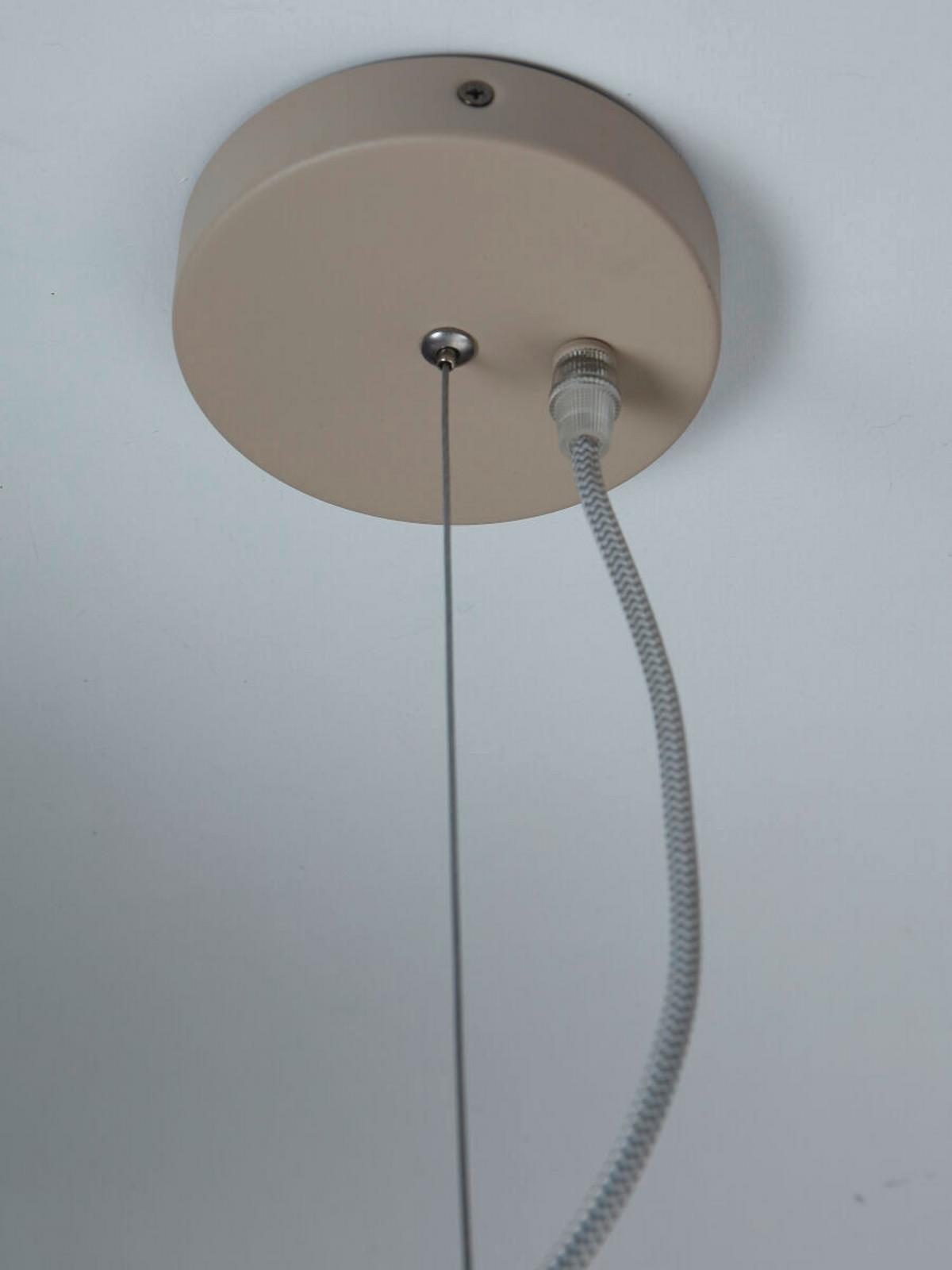 Függőlámpa Bologna/h4/w - fehér, Trend, üveg (43/34cm) - It's about Romi