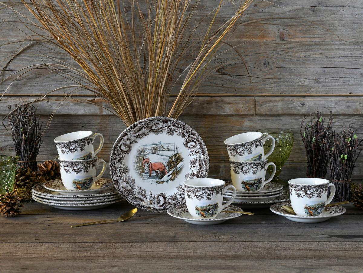 Serviciu de masă Haydon Grove 18/1 - multicolor, Basics, ceramică - Creatable