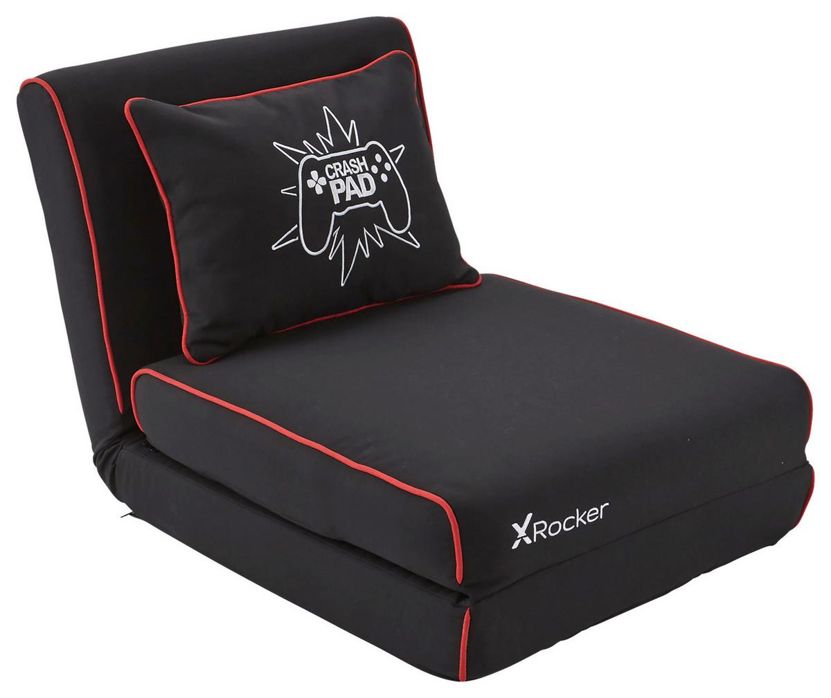 Gamingsessel Chrash ca. 61x81x59 cm Rot/Schwarz - Rot/Schwarz, MODERN, Kunststoff/Textil (61/81/59cm) - X Rocker