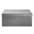 Aufbewahrungsbox Sofian - Grau, MODERN, Textil (46/31/21cm) - MÖMAX modern living