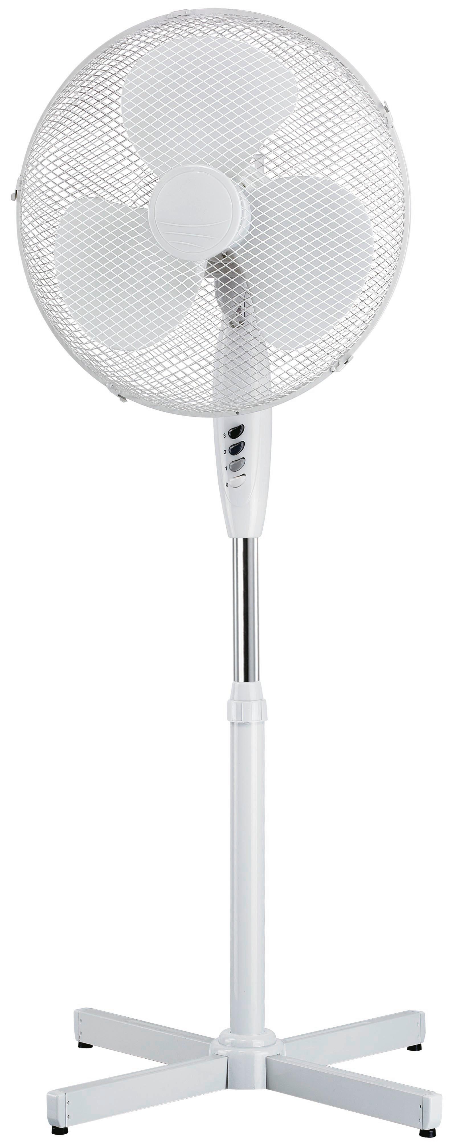 WENTYLATOR STOJĄCY BASIC *SBB* - biały, Basics, tworzywo sztuczne/metal (43cm) - Boxxx