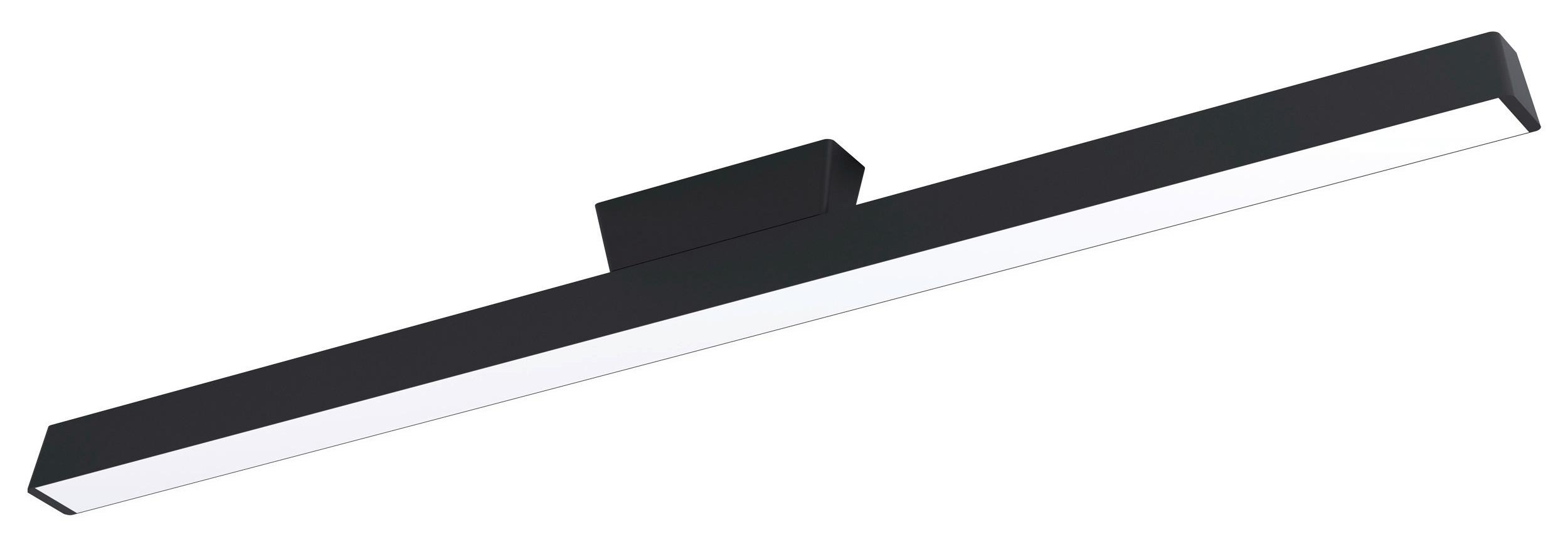 Led-deckenleuchte 99602* Simolaris-Z - Weiss/Schwarz, Design, Kunststoff/Metall (122/5,5/11cm) - Eglo