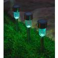 Solarleuchte Carlo max. 0,06 Watt - Edelstahlfarben, Kunststoff/Metall (29,5cm) - Mömax modern living Solarleuchte Carlo max. 0,06 Watt - Edelstahlfarben, Kunststoff/Metall (29,5cm) - Mömax modern living