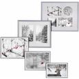 Bilderrahmen Mara 28,9x36,8cm - Silberfarben, Kunststoff (28,9/36,9/1,8cm) - Modern Living Bilderrahmen Mara 28,9x36,8cm - Silberfarben, Kunststoff (28,9/36,9/1,8cm) - Modern Living