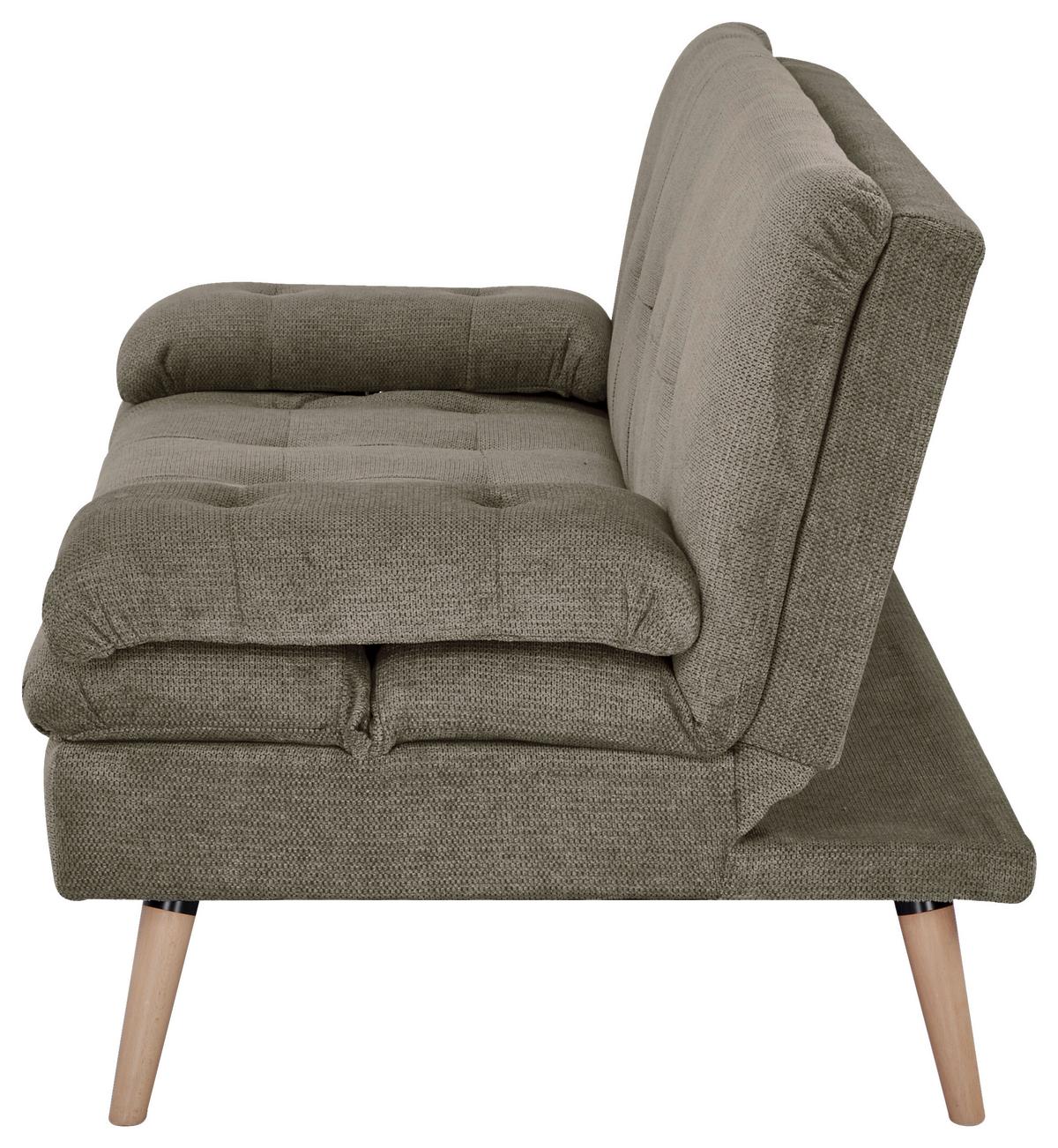 Zofa Armano, Posteljna Funkcija, Rjava - naravne barve/rjava, Basics, tekstil/les (190/83/87cm) - P & B