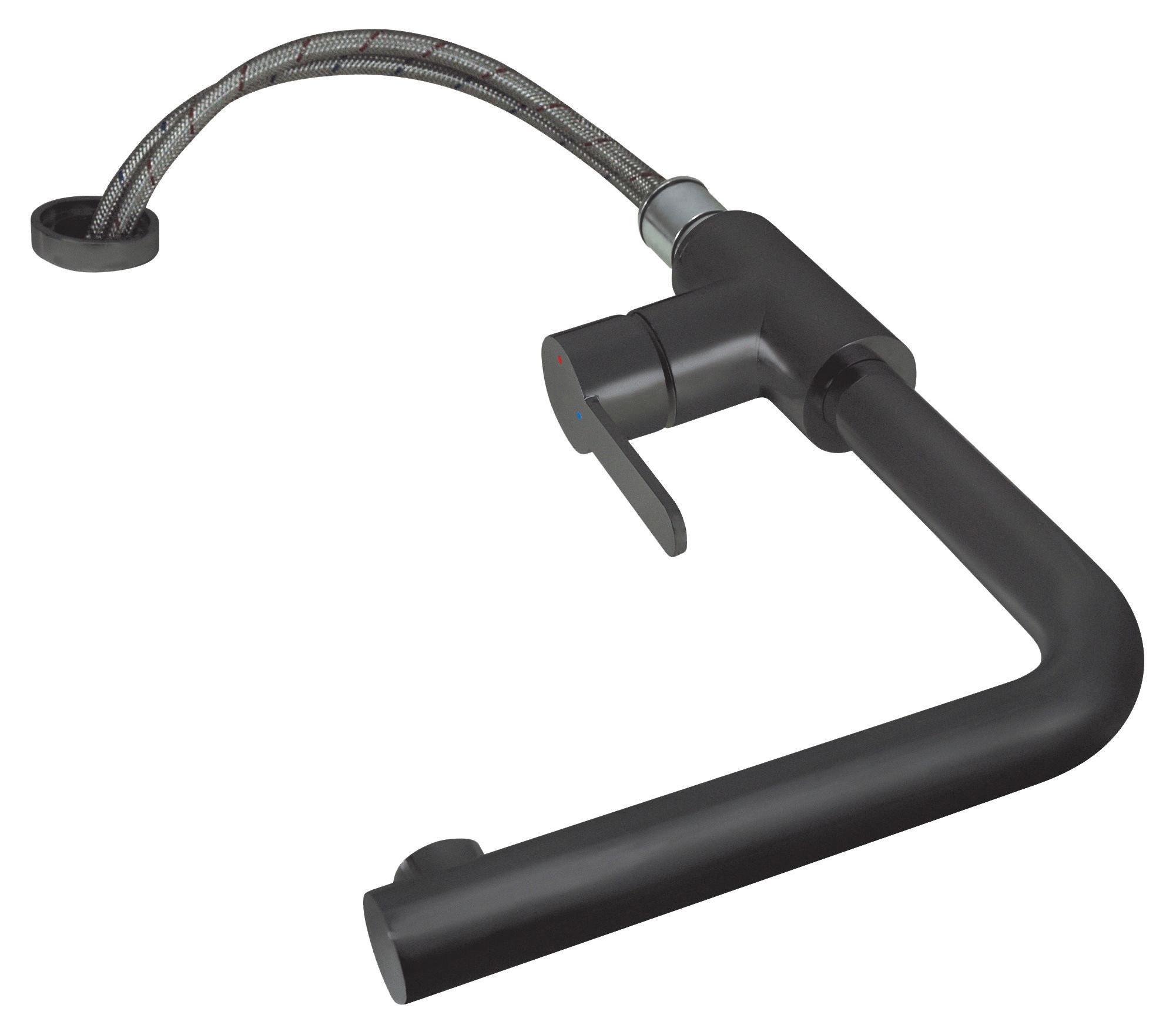 Küchenarmatur 315262 - Schwarz, MODERN, Metall (27,3cm) - Vogt