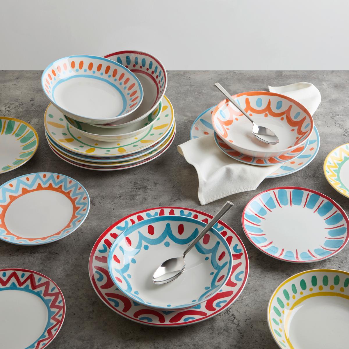 TAFELSERVICE DOMENICO - Multicolor, MODERN, Keramik - Mömax