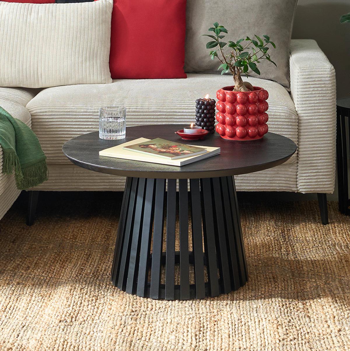 Couchtisch Morales Schwarz - Schwarz, MODERN, Holz (70/70/40cm) - Mömax