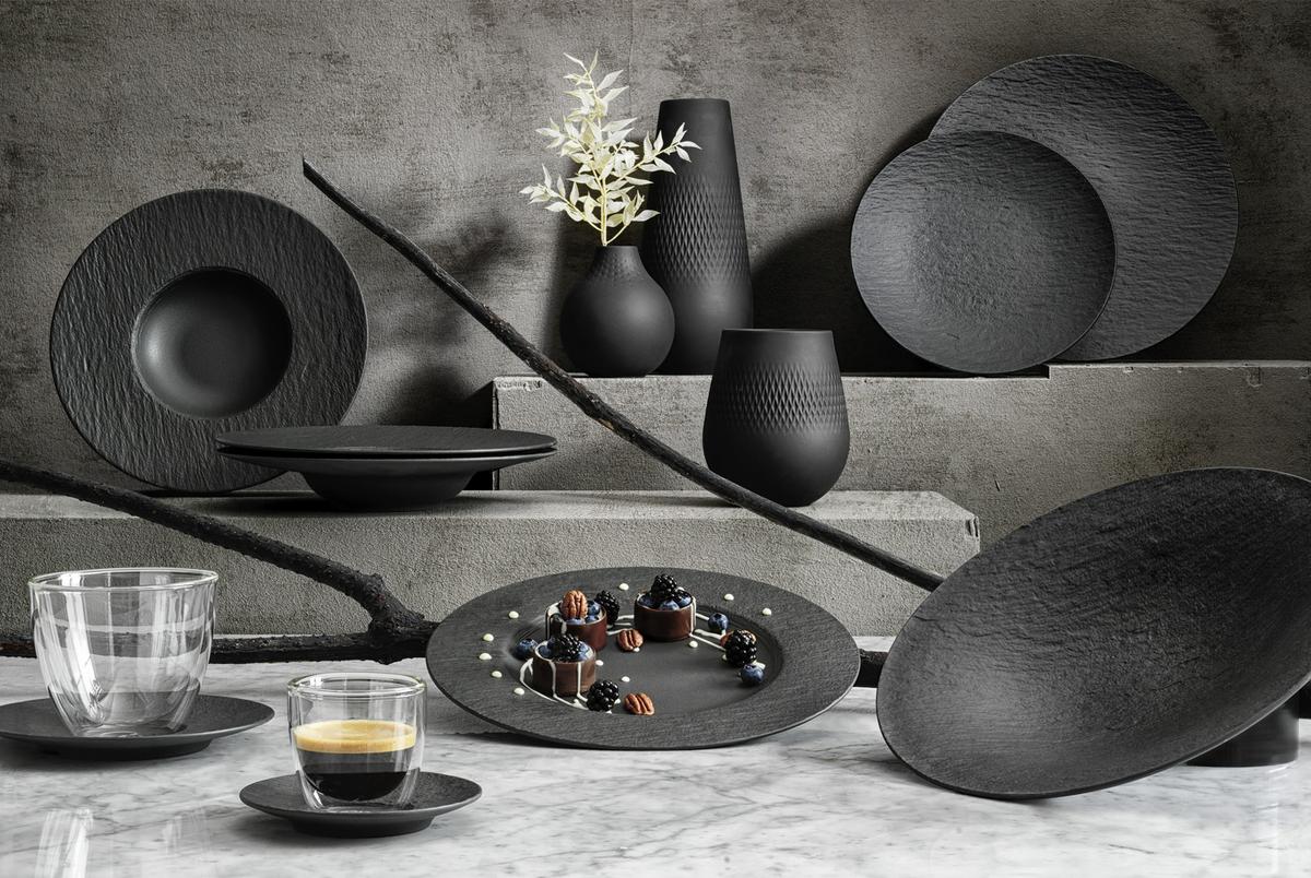 TALERZ DO MAKARONU 1042392790 VILLEROY & BOCH - czarny, Konventionell, ceramika (29cm) - Villeroy & Boch