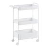 RULLVAGN ANCONA -EXKLUSIV- -SB- - vit, Modern, metall/plast (52/72/28cm) - Mömax