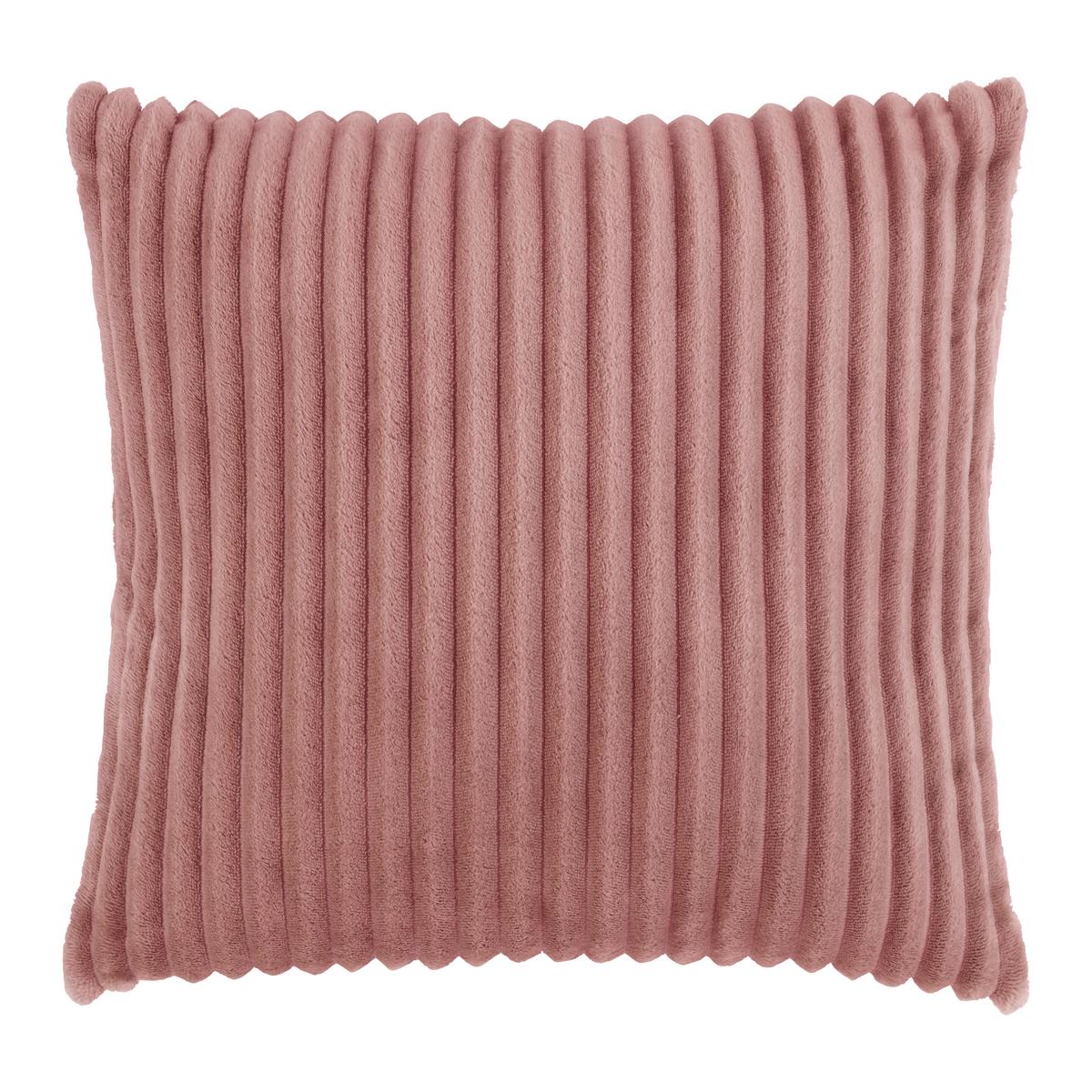 Zierkissen Cordi Altrosa ca. 45x45cm - Altrosa, KONVENTIONELL, Textil (45/45cm) - Modern Living