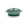 Auflaufformenset Elisa Grün, 2-teilig - Grün, Konventionell, Keramik (14,7/6,7/11,6cm) - Modern Living