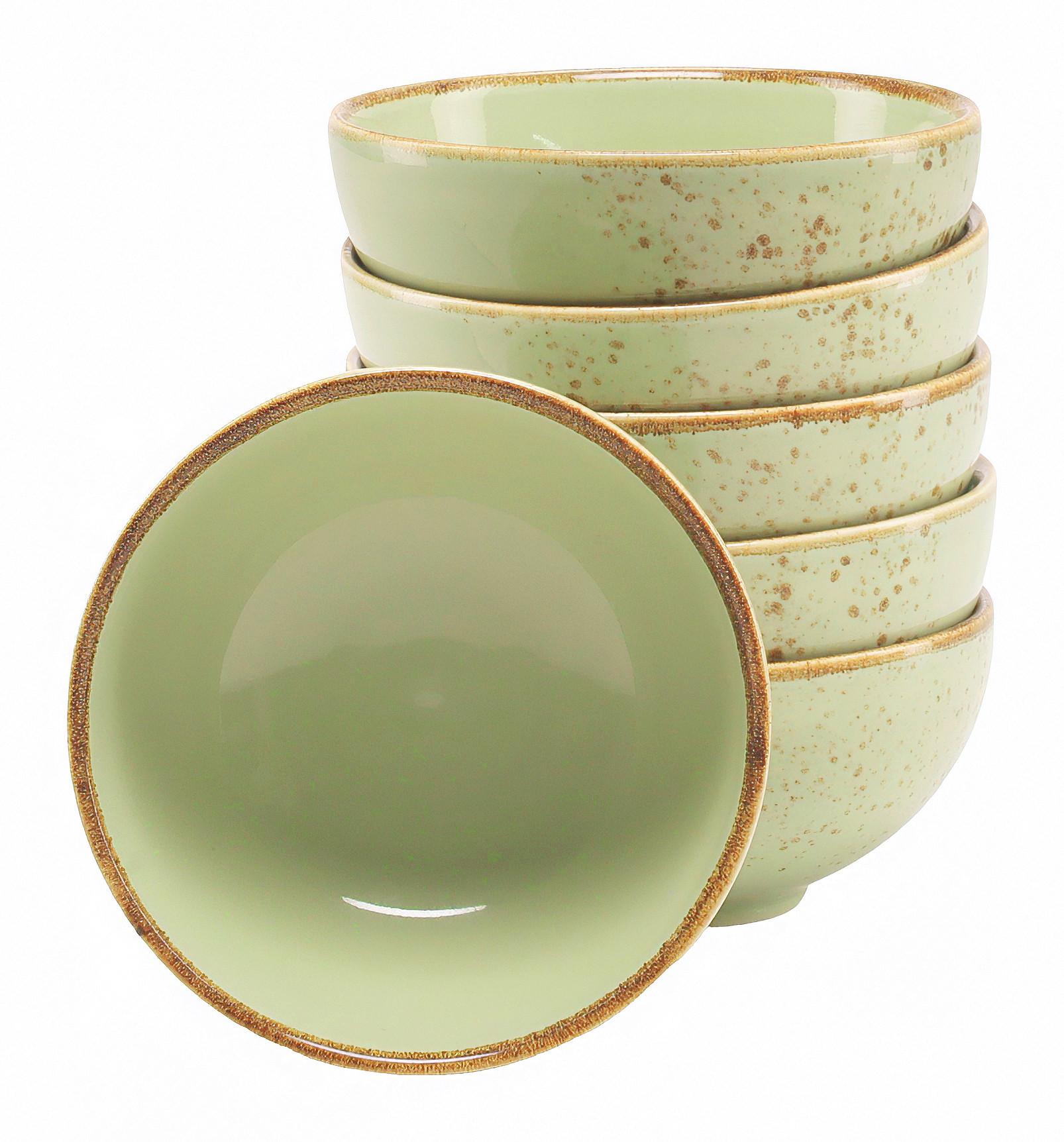 Dipschalenset 22081 Nature Collection - Grün, Trend, Keramik (11,5cm) - Creatable