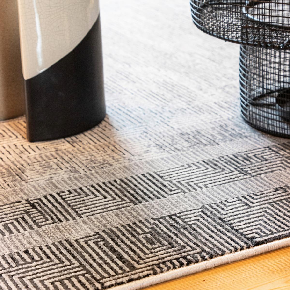 WEBTEPPICH MY EDEN OF OBSESSION - Beige/Grau, Design, Textil (120/170cm)