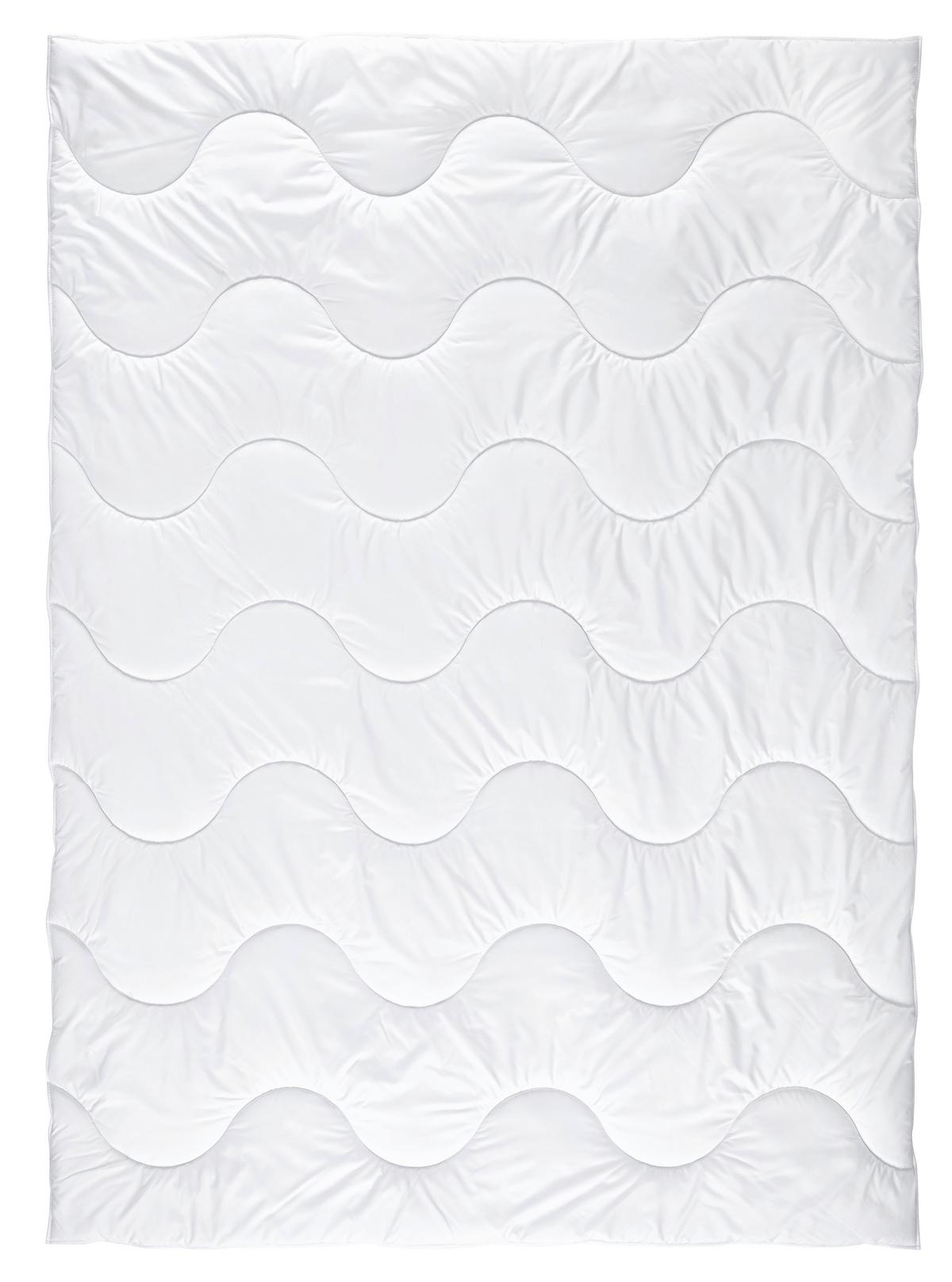 Ganzjahrebett Zilly Übergröße XXL ca. 155x220cm - Weiß, Textil (155/220cm) - Nadana